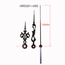 Hr9301 100 mm Black Serpentine Clock Pointers 045 Second Hands
